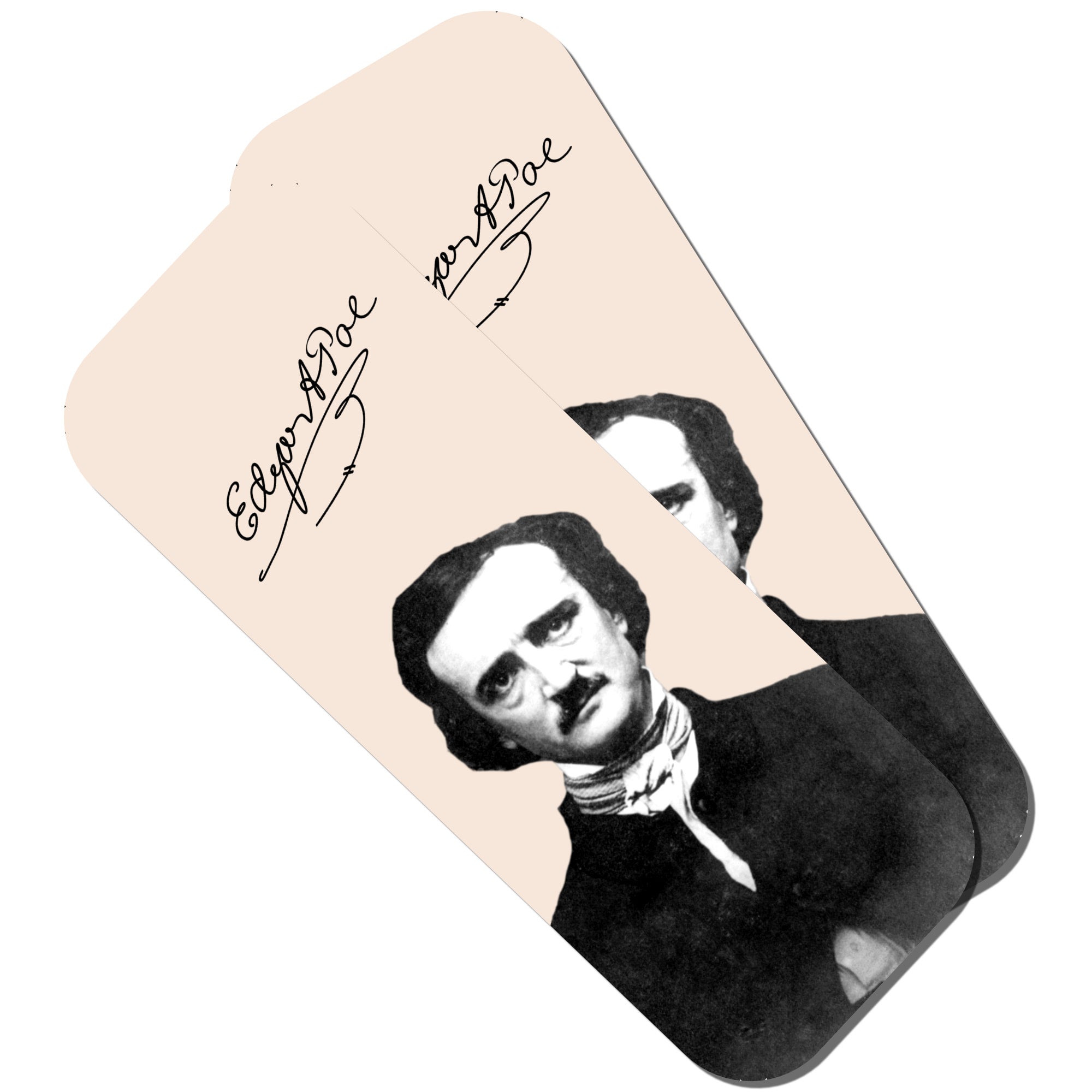 Edgar Allan Poe signature bookmark Morbitorium