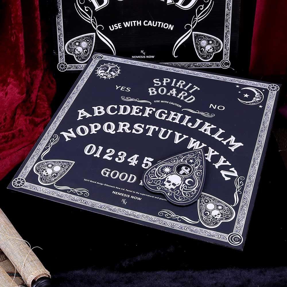 Nemesis Now Spirit Board Ouija Board Paranormal Skull Figurine